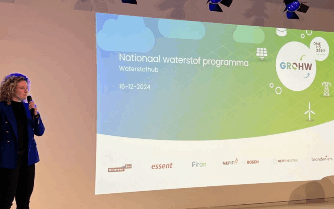GROHW gepresenteerd bij Nationaal Waterstof Programma