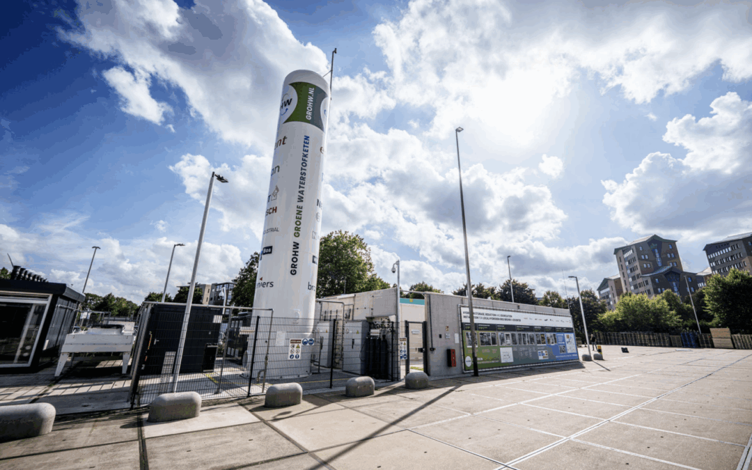 Eerste waterstof geleverd in uniek project in Deventer